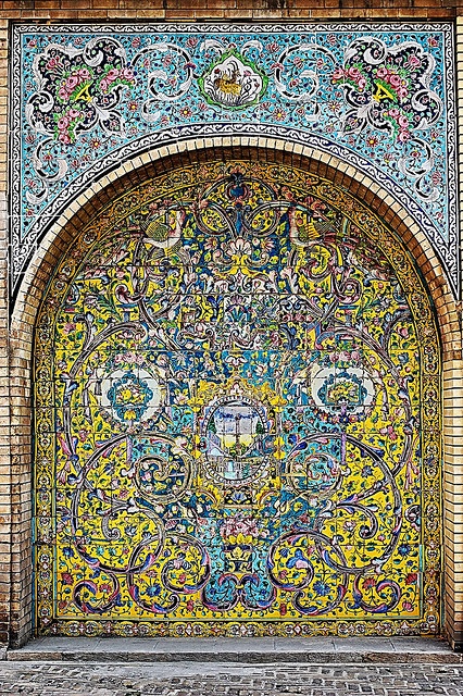 Photo:  Golestan Palace detail